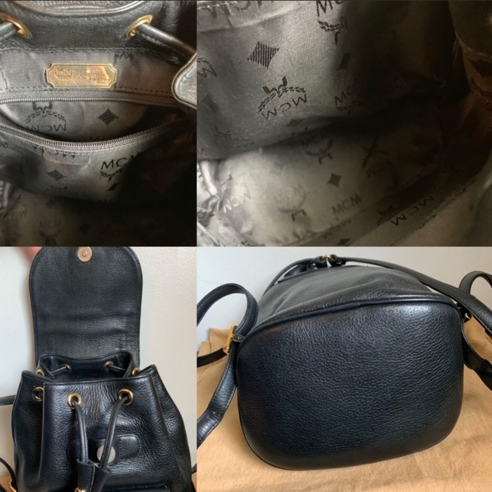 ❤️✅AUTHENTIC✅❤️MINI BACKPACK By MCM - Picture 6 of 7